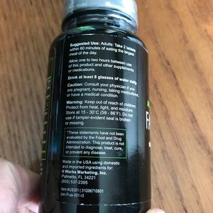 it works fat fighters ingredients